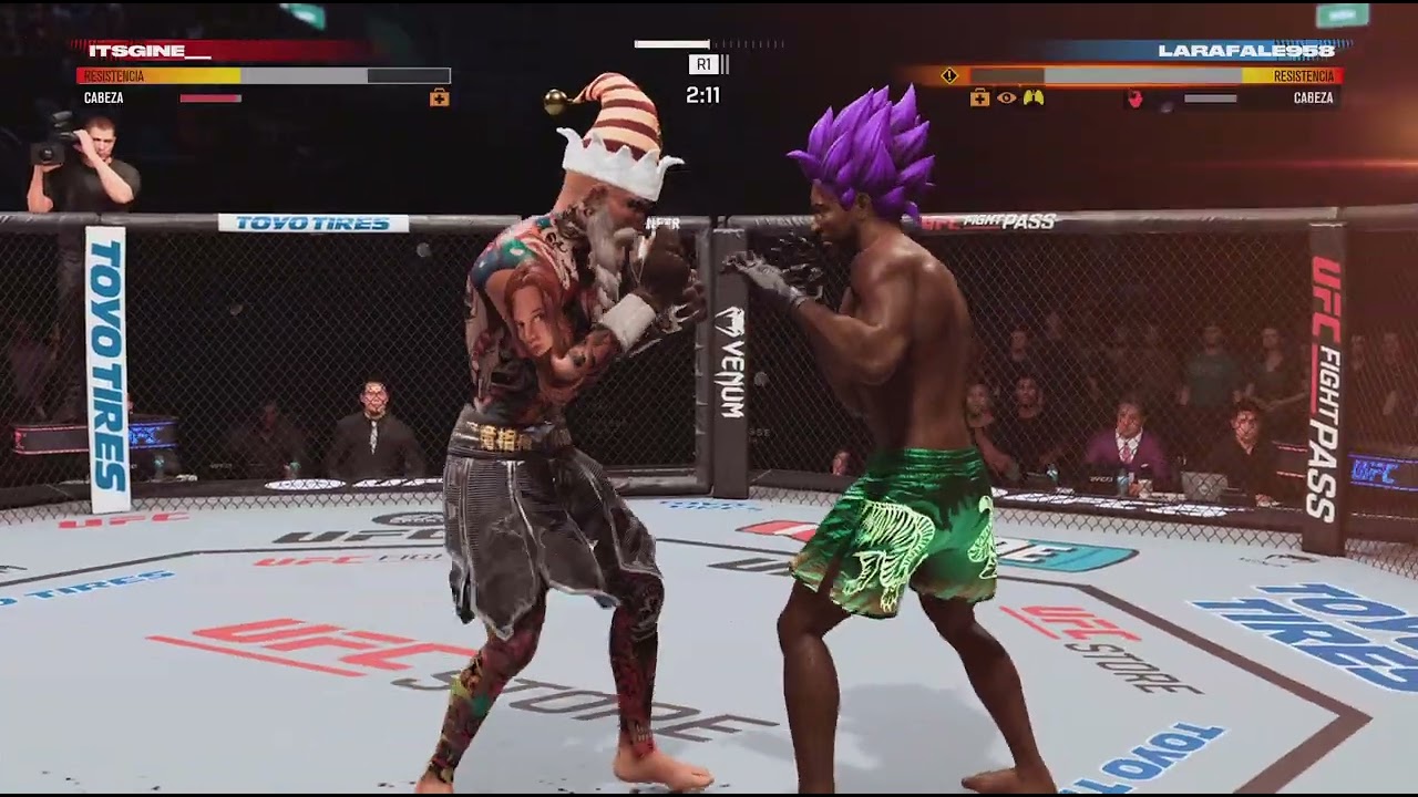 EA SPORTS UFC 5 KO a otro Goku de TEMU