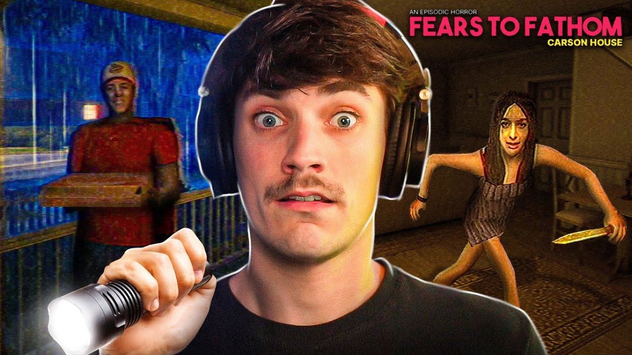 QUASE PASSEI MAL DE MEDO (mas zerei) | Fears to Fathom - Carson House