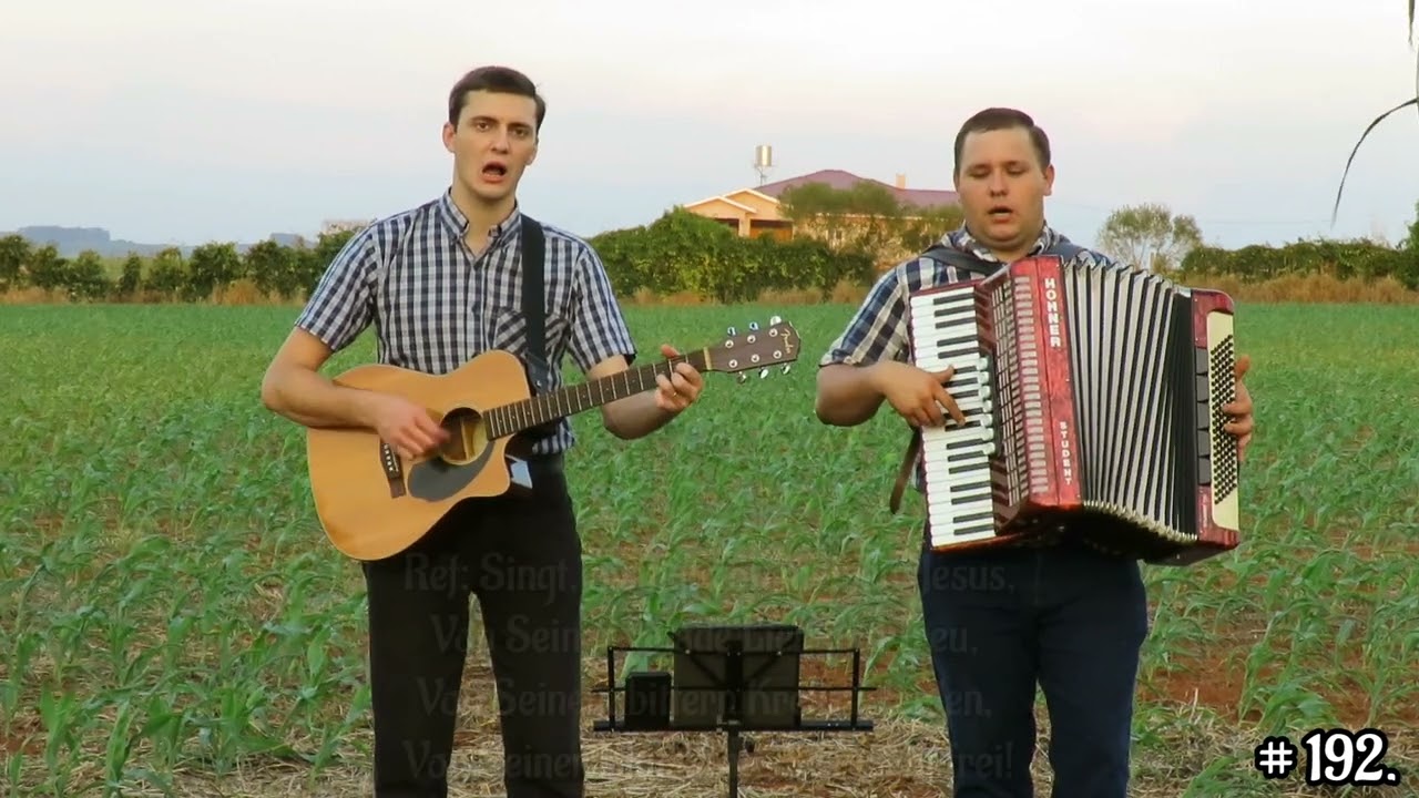 Von meinem Jesus will ich singen (Singt oh singt von meinem Jesus)