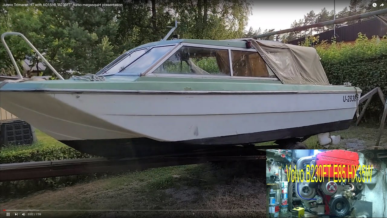 Jurmo Trimaran HT with AQ151B 