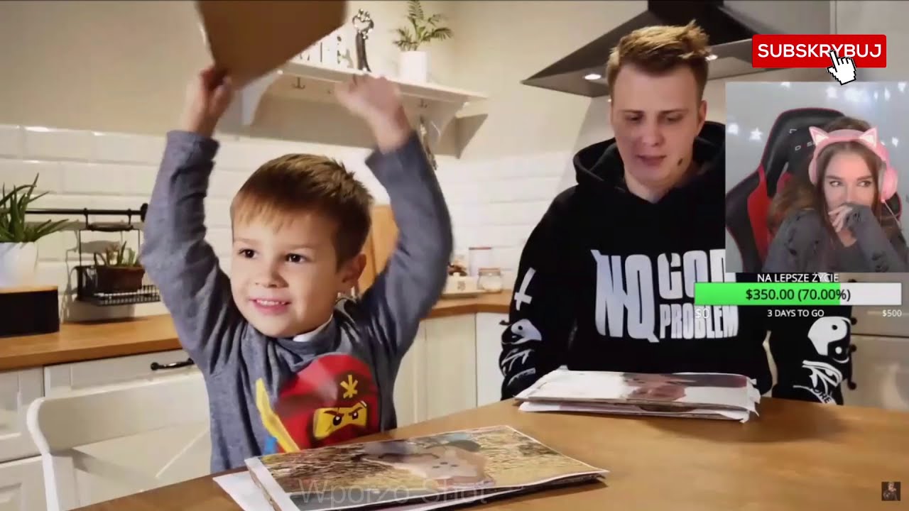 Mamiko oglada TEST ZGODNOŚCI Z SYNEM | NIKOŚ VS NITRO