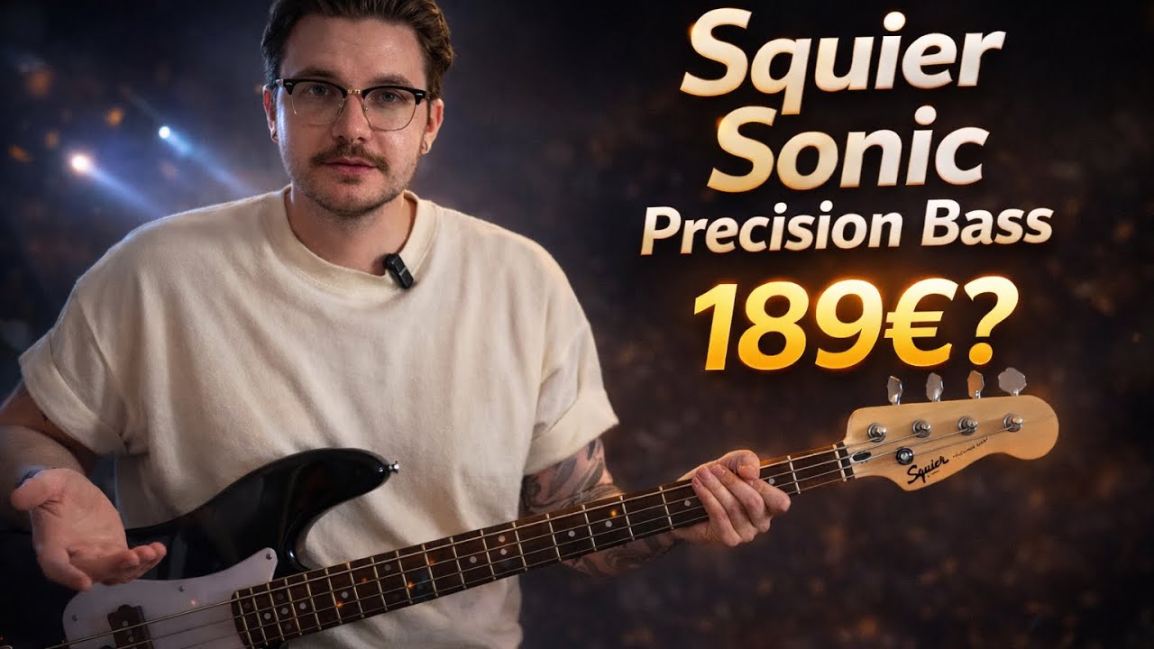 Was kann man für diesen Preis erwarten? - Squier Sonic Precision Bass Review