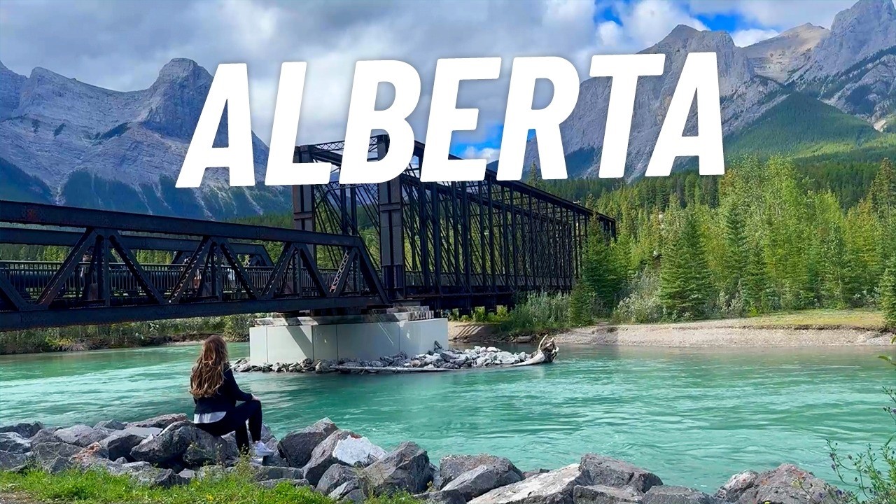 Viajando de MOTORHOME pelas Rocky Mountains em Alberta, Canadá