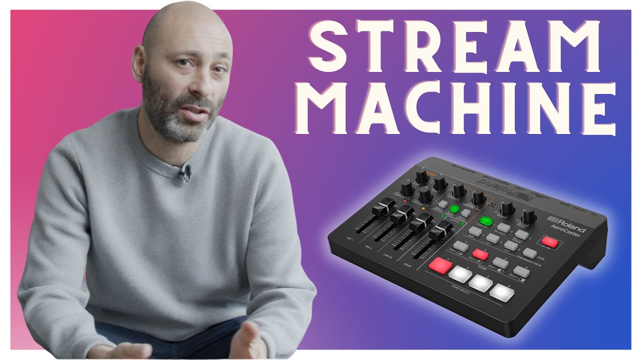 Simple Wireless Streaming Setup | Roland VRC-01 Aerocaster