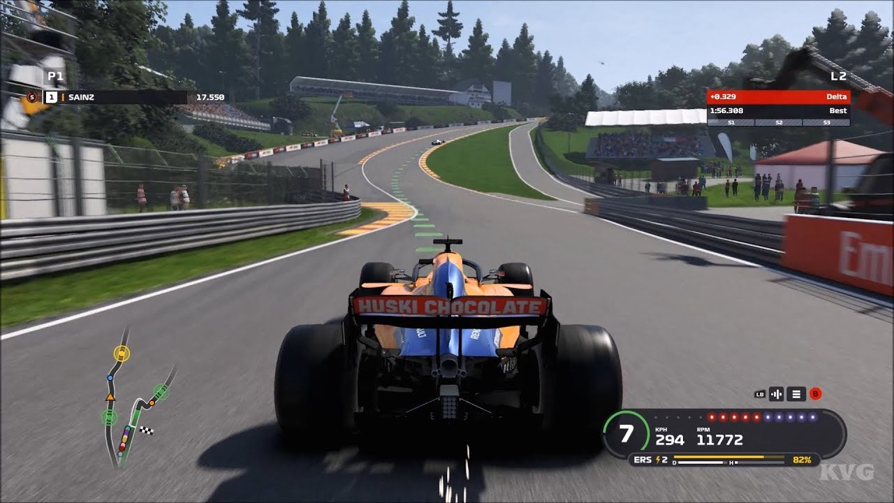F1 2019 - McLaren-Renault MCL34 (McLaren F1 Team) - Test Drive Gameplay (PC HD) [1080p60FPS]