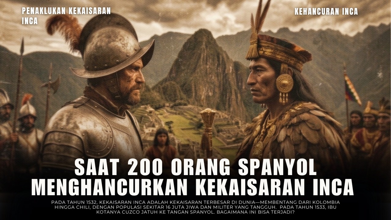 Mengapa Kekaisaran Inca Runtuh dalam Sekejap di Tangan 200 Orang Spanyol?