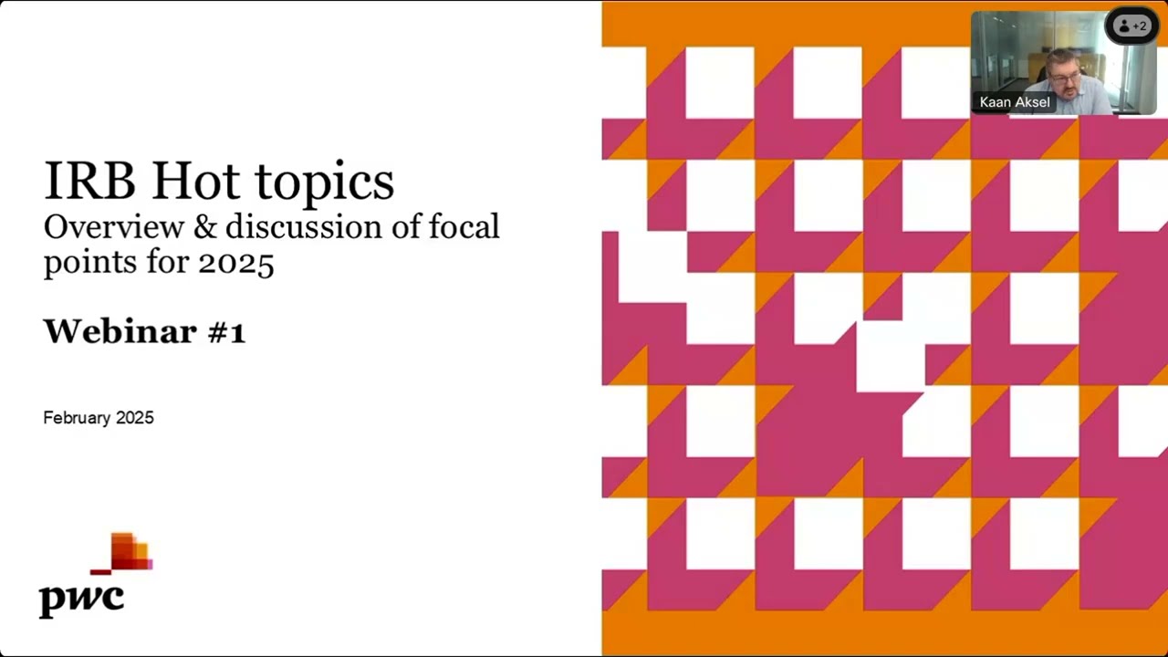 IRB Hot topics - Webinar 1: Overview & discussion of focal points for 2025