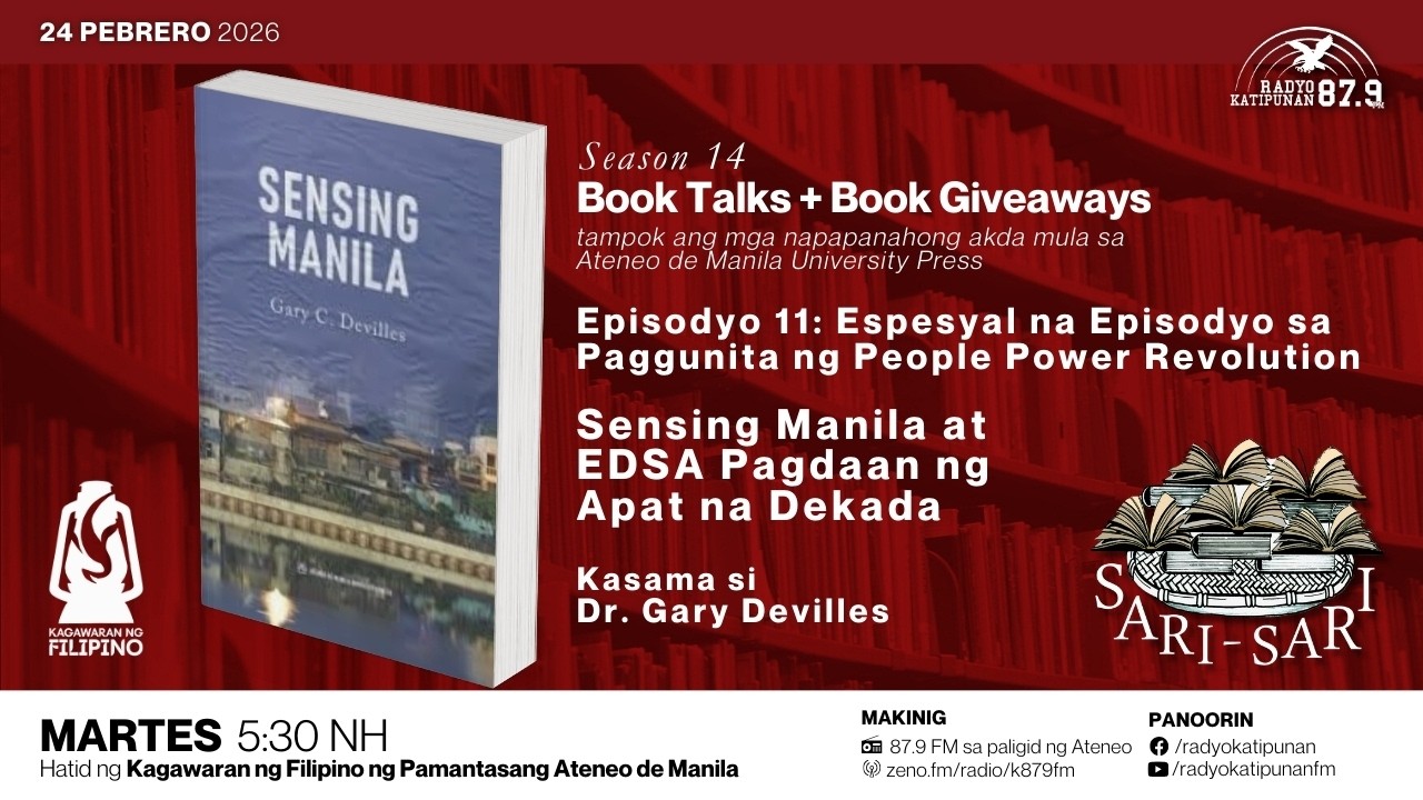 Sari-Sari: Panitikan at Kulturang Filipino | 24 Feb 26