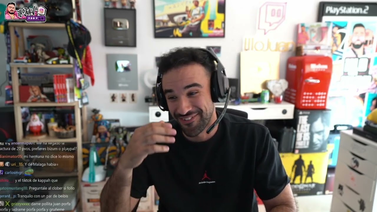 Illojuan habla del Desalia y se le rompe el ordenador en directo