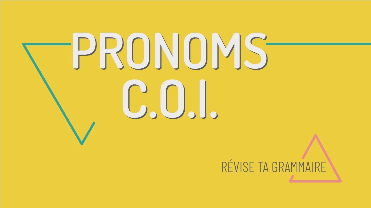 Révise ta grammaire : les pronoms COI lui, leur