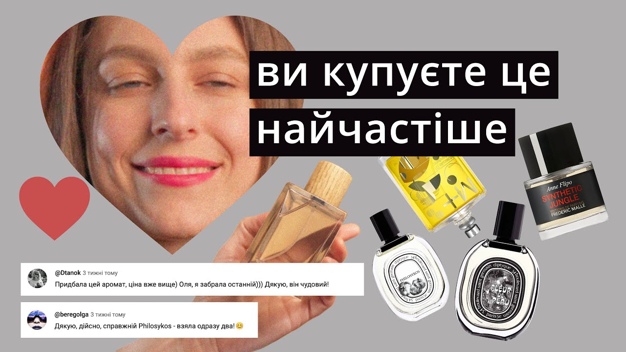 Найпопулярніші аромати з моєї колекції 🌟