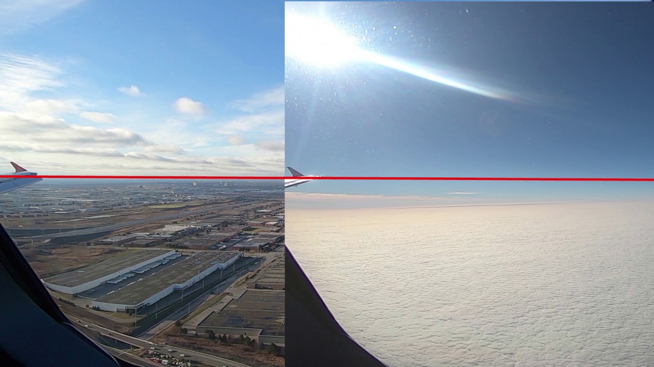 How to SEE Earth's curvature from airliner window