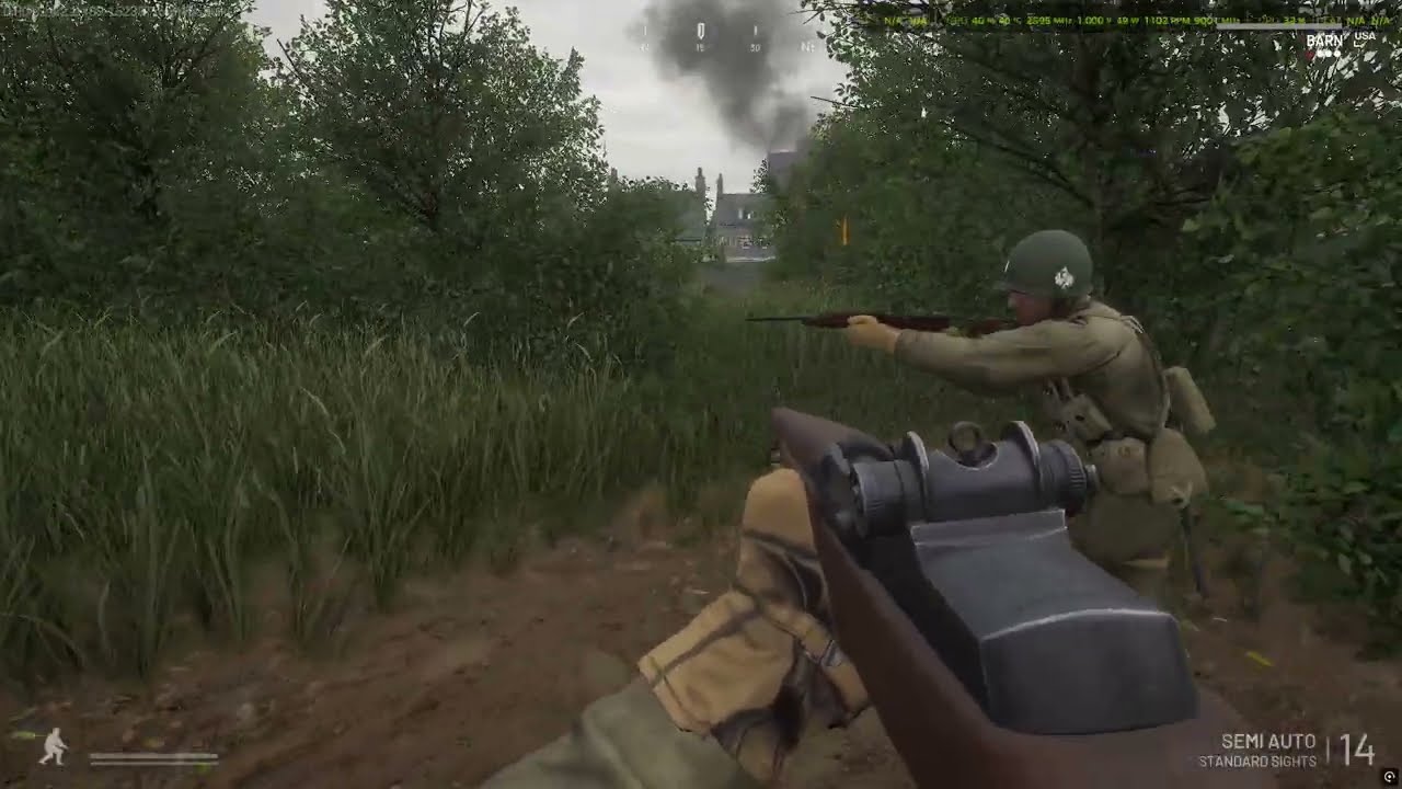 German army Vs American WW2 Town battle