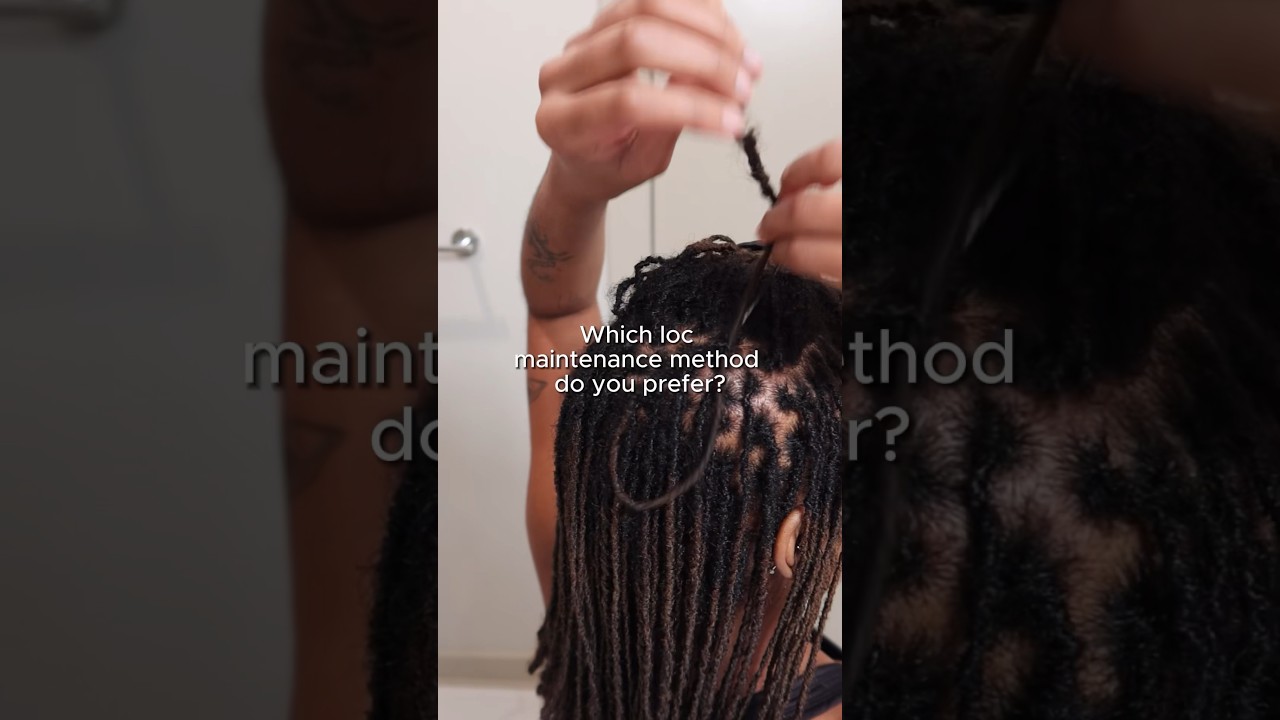 INTERLOCKING LOCS VS. RETWISTING LOCS #locmaintenance