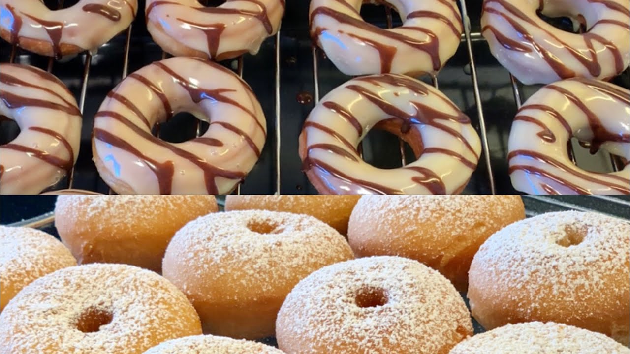 Bánh donut_công thức bánh donut thơm ngon và 2 cách tạo hình_Bếp Hoa