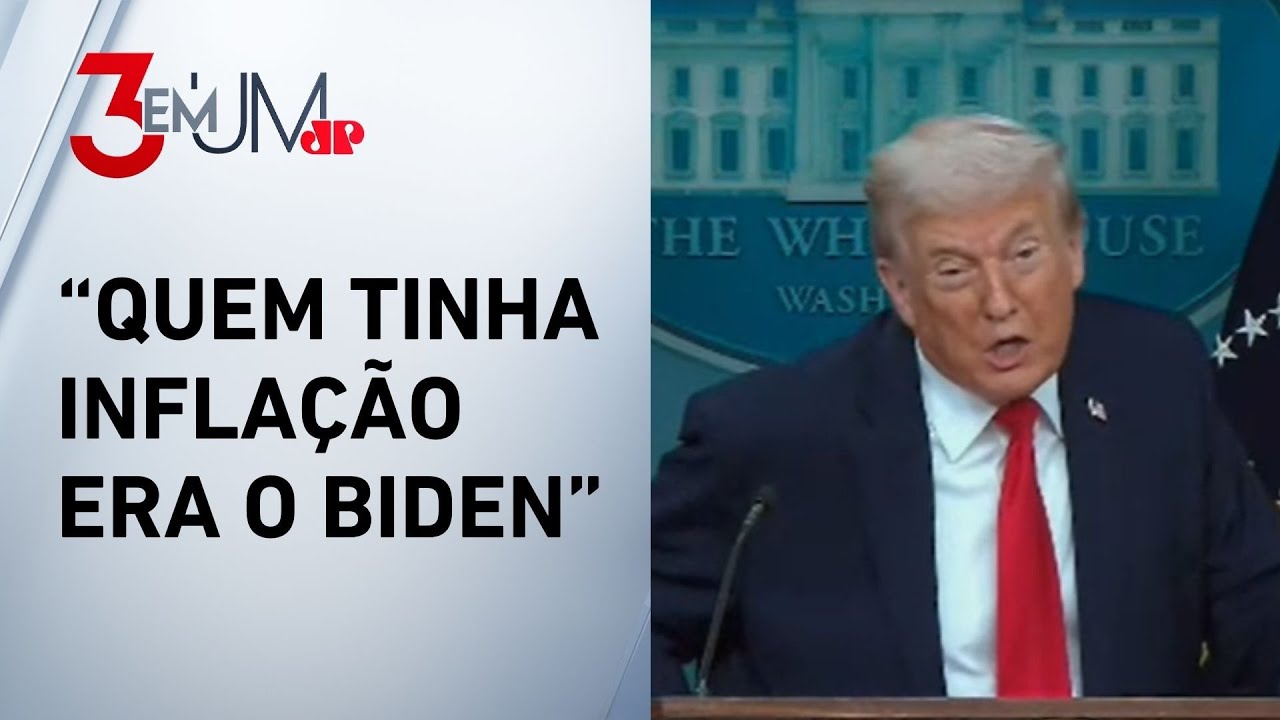 AGORA: Trump exalta avanços na economia dos EUA: “Tarifas eram necessárias”
