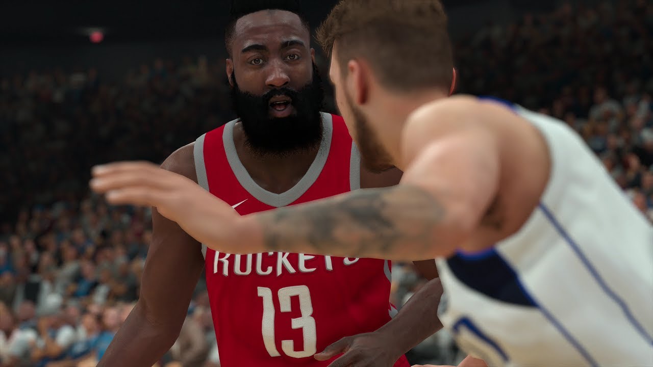 NBA 2K19 Houston Rockets vs Dallas Mavericks | NBA 2K19 PS4 Pro Gameplay