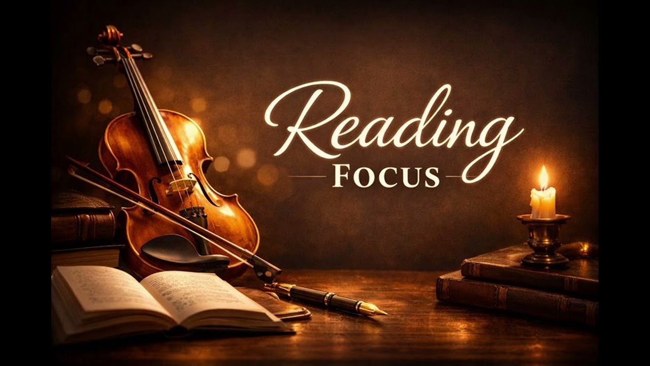 Calm Violin Instrumental Music for Reading & Writing | Luxury Focus Background Music