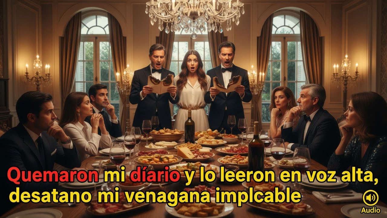 QUEMARON MI DIARIO EN LA CENA FAMILIAR, DESMORONANDO SU IMPERIO FALSO.