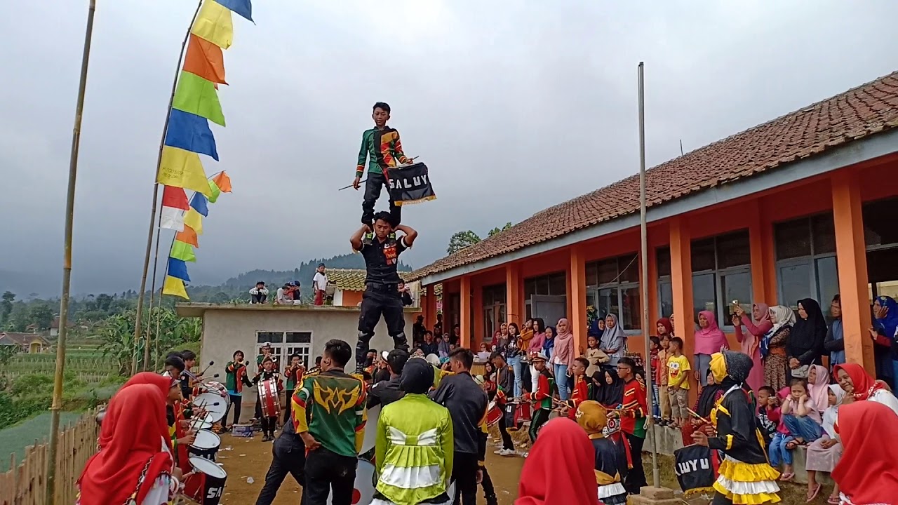 Goyang Gagak Berlapis Snare Ruby Saluyu Marchingband