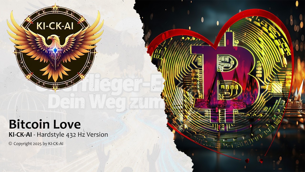 KI-CK-AI – Bitcoin Love – 432 Hz / Melodic Hardstyle Anthem for Freedom & Digital Heartbeat