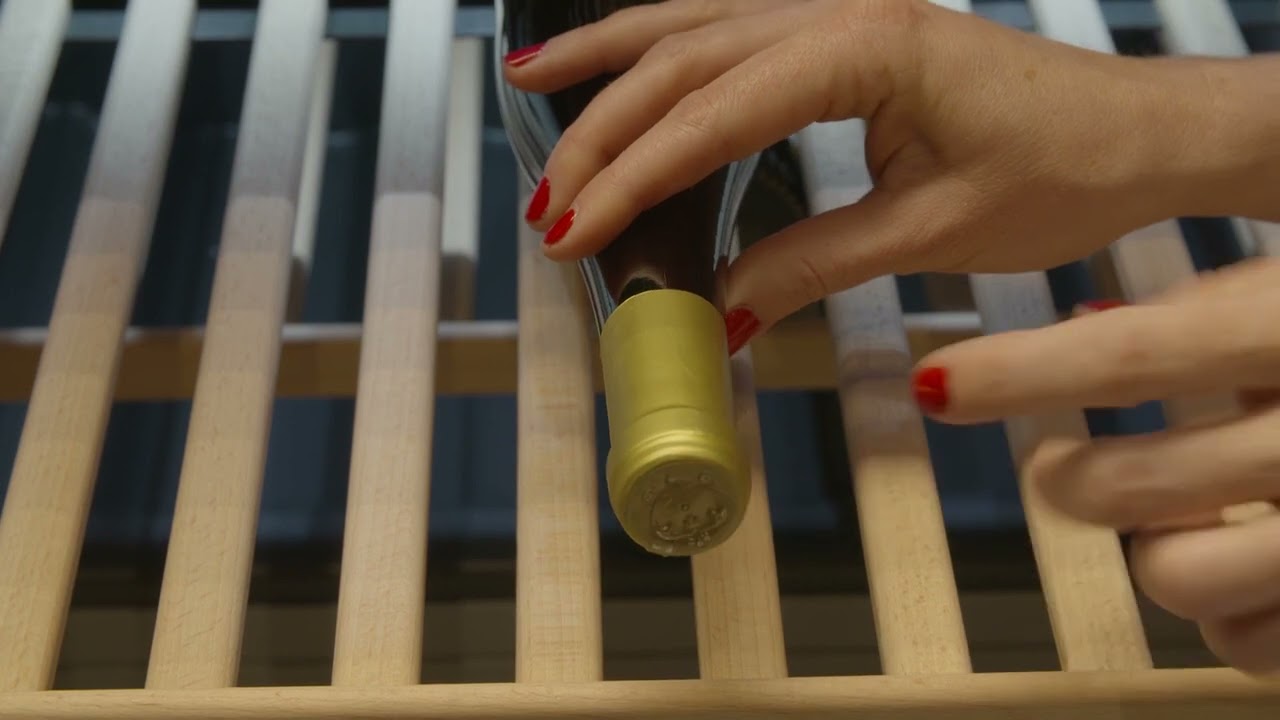 16  wine fridge with push open door 720p