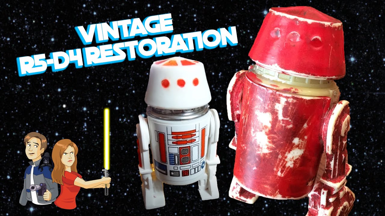 Star Wars Vintage R5-D4 Restoration Kenner 1979