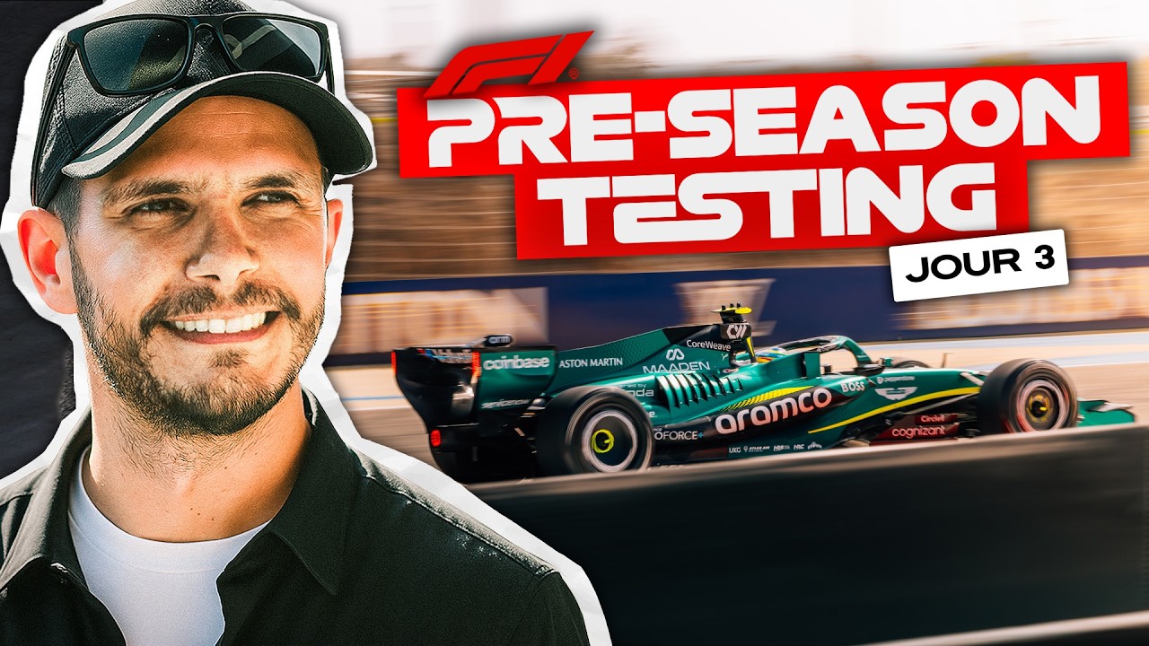 F1 React // Dernière journée des essais hivernaux pour les F1 2026