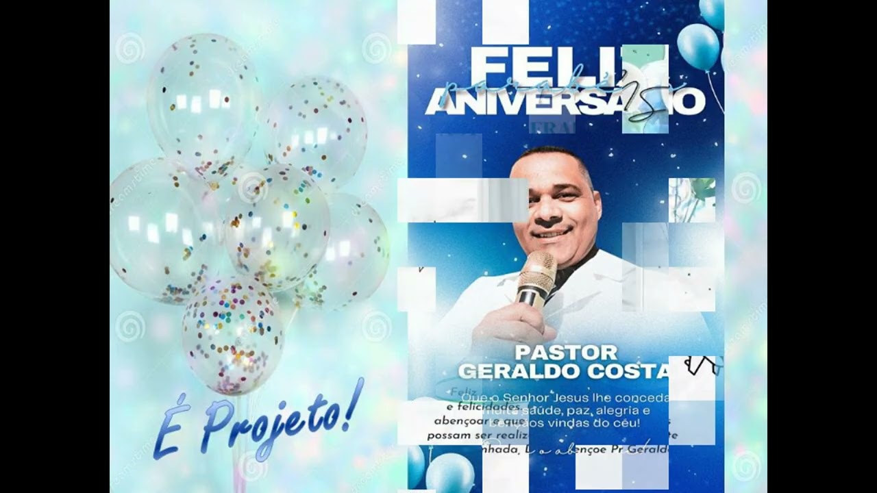 Graças a Deus por mais um ano de vida! - Pastor Geraldo da Costa - IPDA