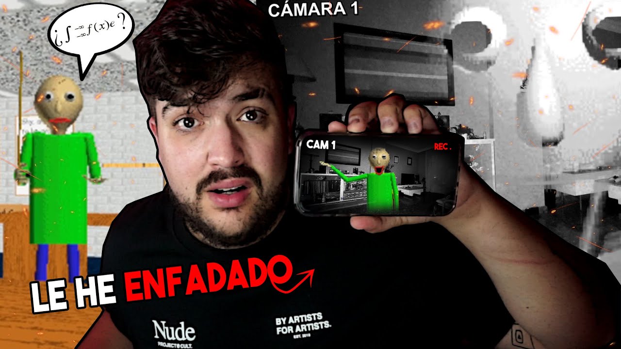 🔥... hago enfadar a la APP de BALDI BASIC y VIENE a por mi 🆘