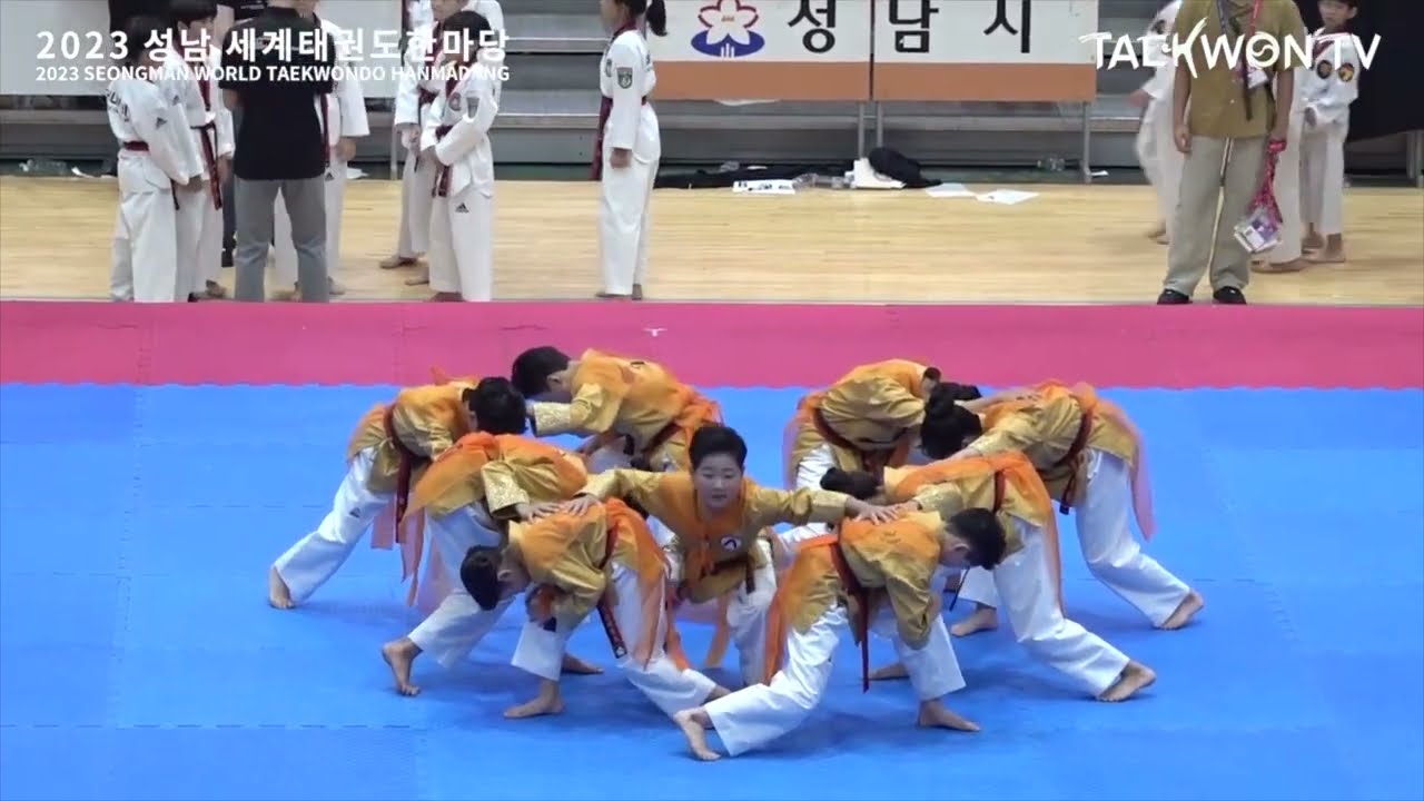 딩초의 손오공 태권체조/성남 2023 세계태권도 한마당 3위