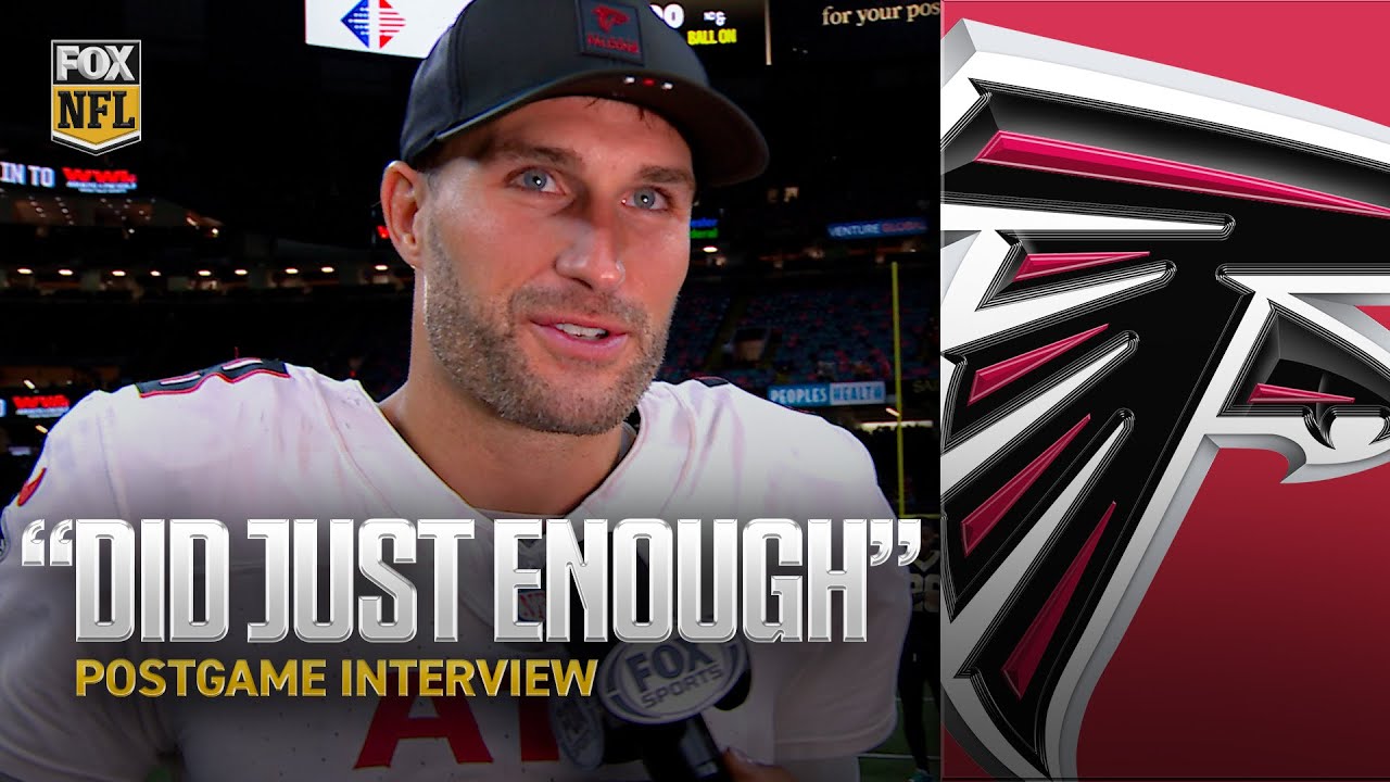 &lsquo;Total team win&rsquo; 💪 Falcons&rsquo; Kirk Cousins on 24-10 win over Saints | NFL on FOX