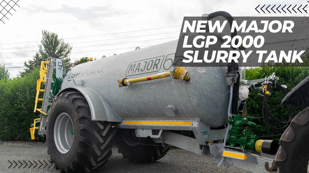 New Major LGP 2000 Slurry Tank