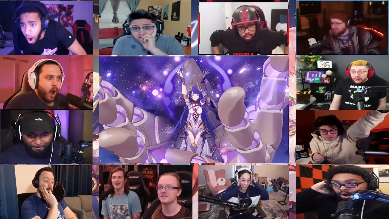 Genshin Impact All Version Trailer Reaction Mashup (1.0 - 2.5)
