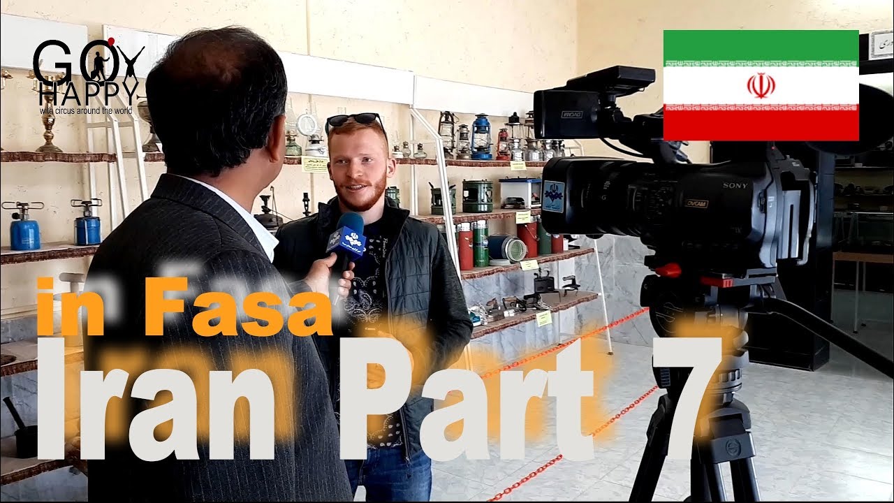 Hostel, Museum und Keksfabrik - plötzlich im iranischen Fernsehen in Fasa - Reisevlog#33