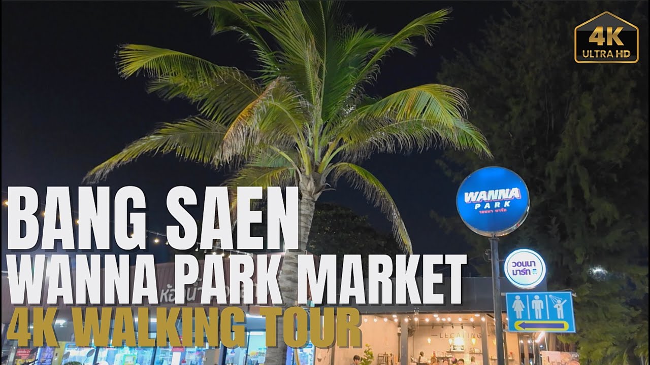Wanna Park Night Market Bang Saen Beach (Thailand)...