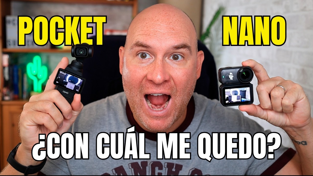 DJI Osmo Nano VERSUS Osmo Pocket: ¿Cuál comprar en 2025? 🤔