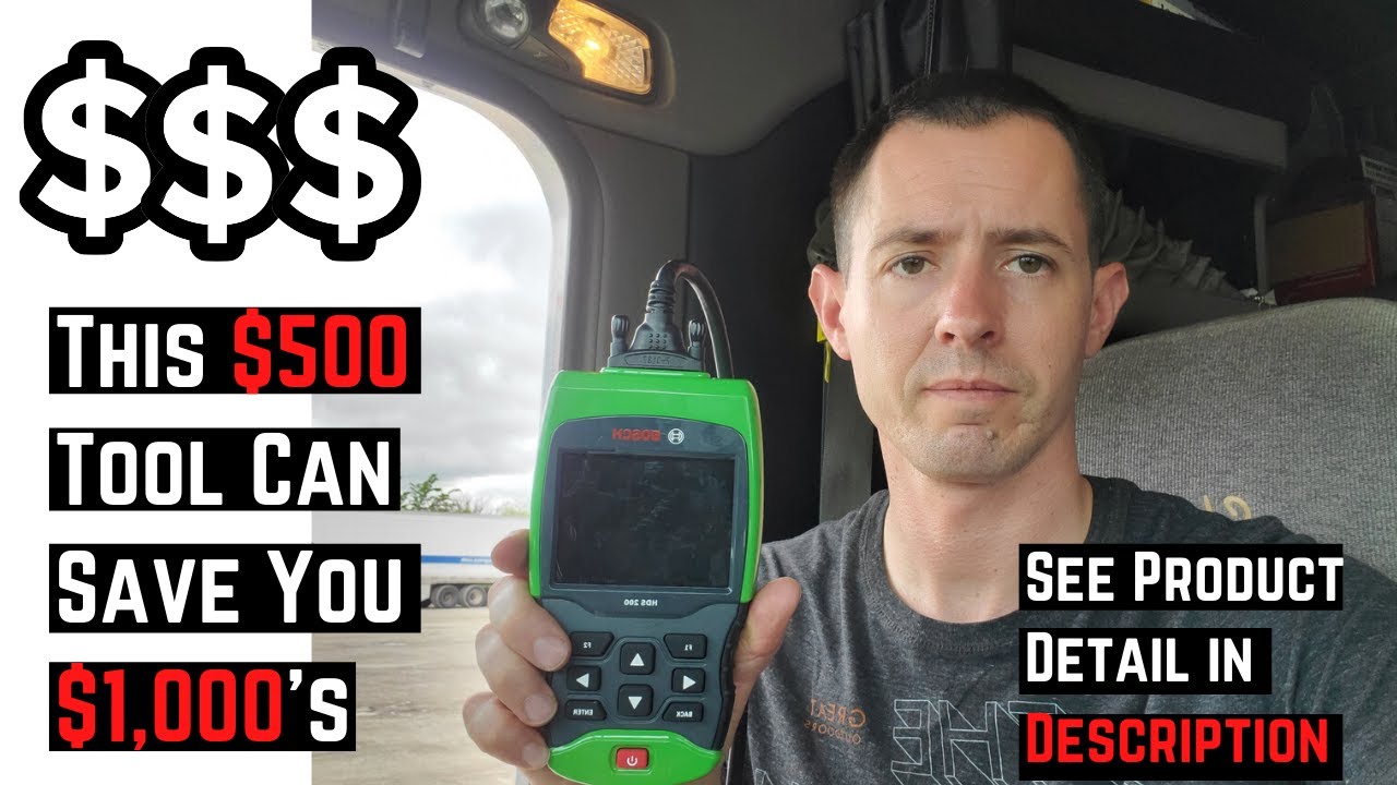 This $500 Tool Can Save You $1,000's   The Bosch HD $$$ | Owner Operator Trucking