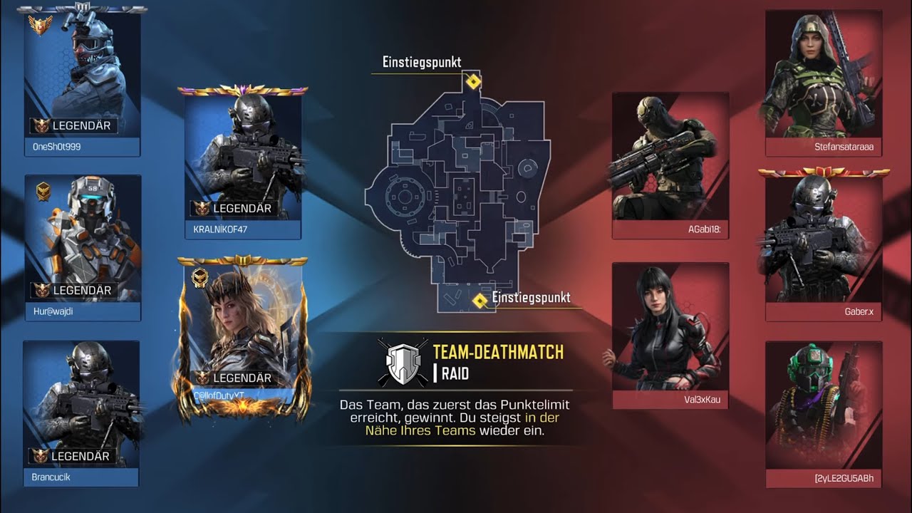 ✨🌋✨Call of Duty mobile💢„Raid“ Team Deathmatch, ✨🥇1st.✨,🌟💥LEGENDARY💥🌟/ Season 5 /AK 117