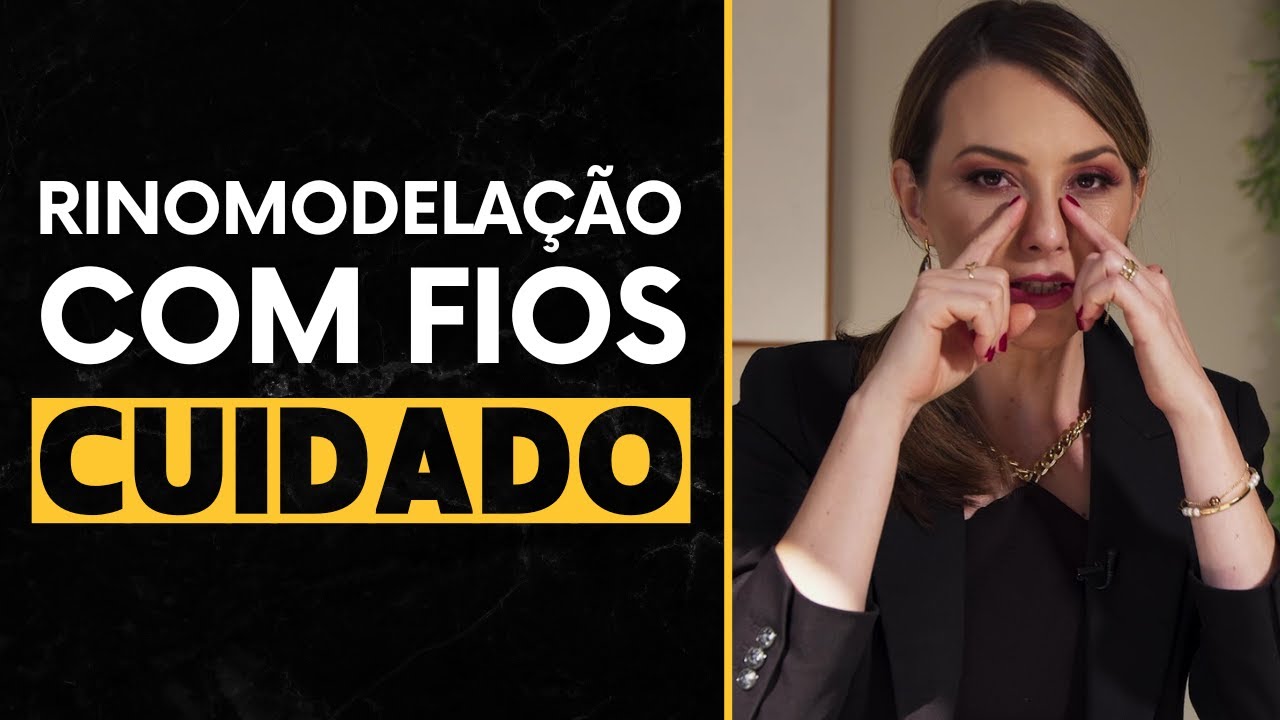 Rinomodelação com fios | Rinoplastia com fios