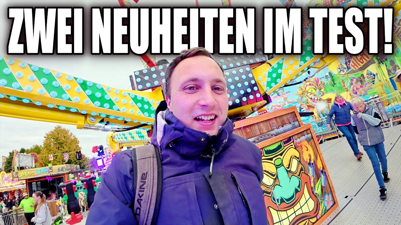 Kleine Kirmes mit ZWEI NEUEN Fahrgeschäften! 🎡 | Vlog aus Hagen a.T.W.