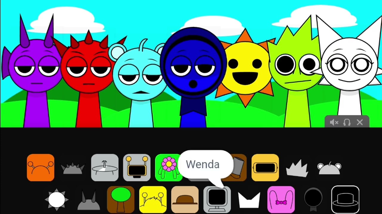 Incredibox Sprunki Sinner Edition But WITH LOVE SUS MOD! Raddy Mr.Sun Orange Oren School Adventure