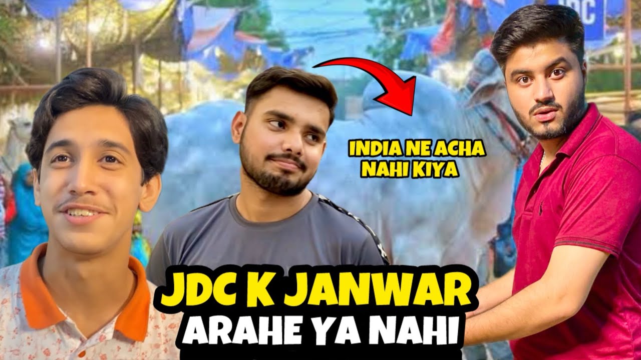 JDC Qurbani Baraye Mustehqeen 2025 k janwar arahe ya nahi 🤔 India ne acha nahi kiya 💔