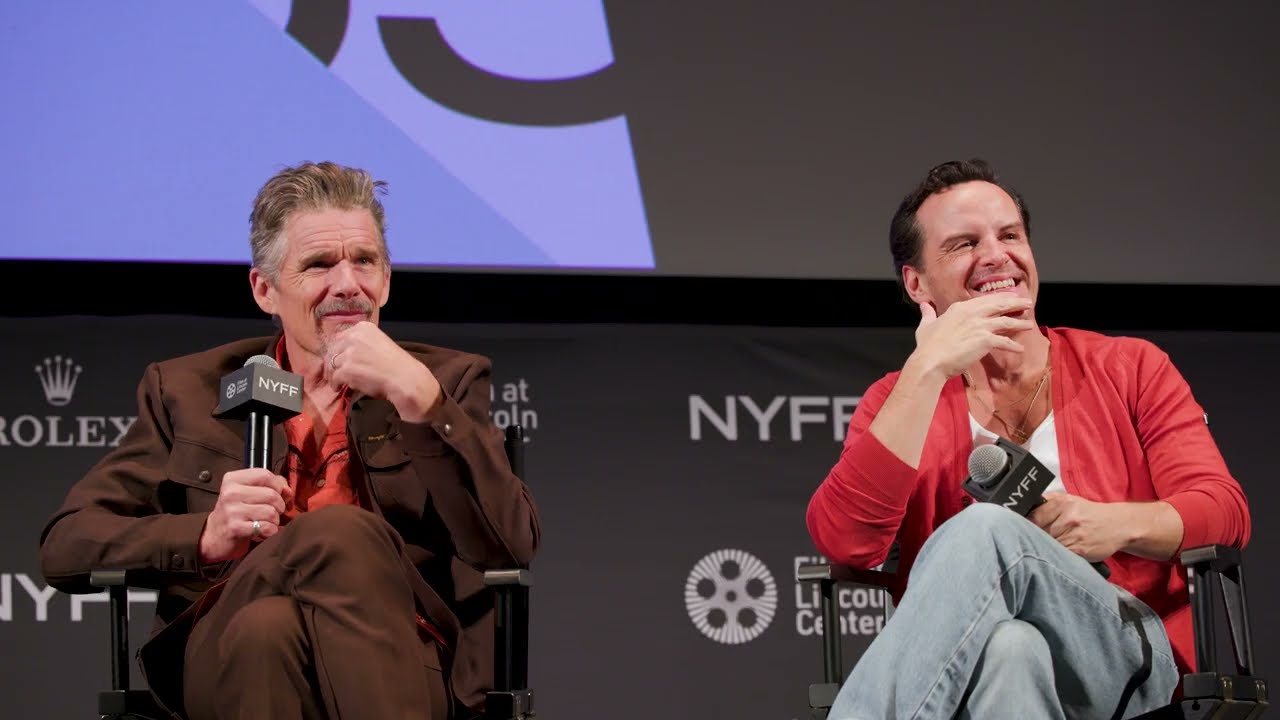 Ethan Hawke and Andrew Scott on Blue Moon
