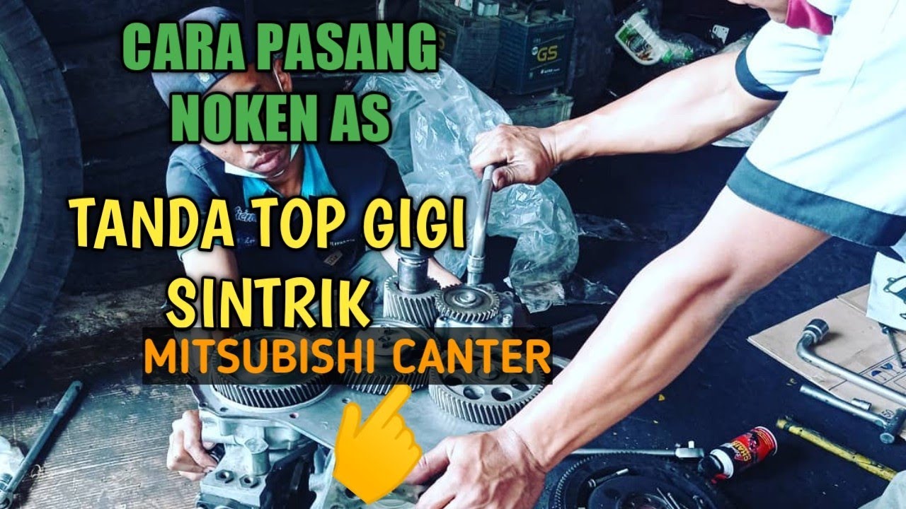 #8 Cara pasang Noken as /Tanda top Mitsubishi canter