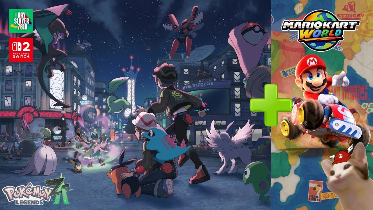 Pokemon Leyendas ZA y Mario Kart World vuelven al rancho #directo #nintendo