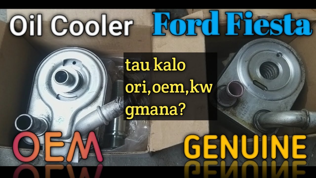 Viral Oil Cooler Genuine Part Fomoco VS Oil Cooler OEM atau KW