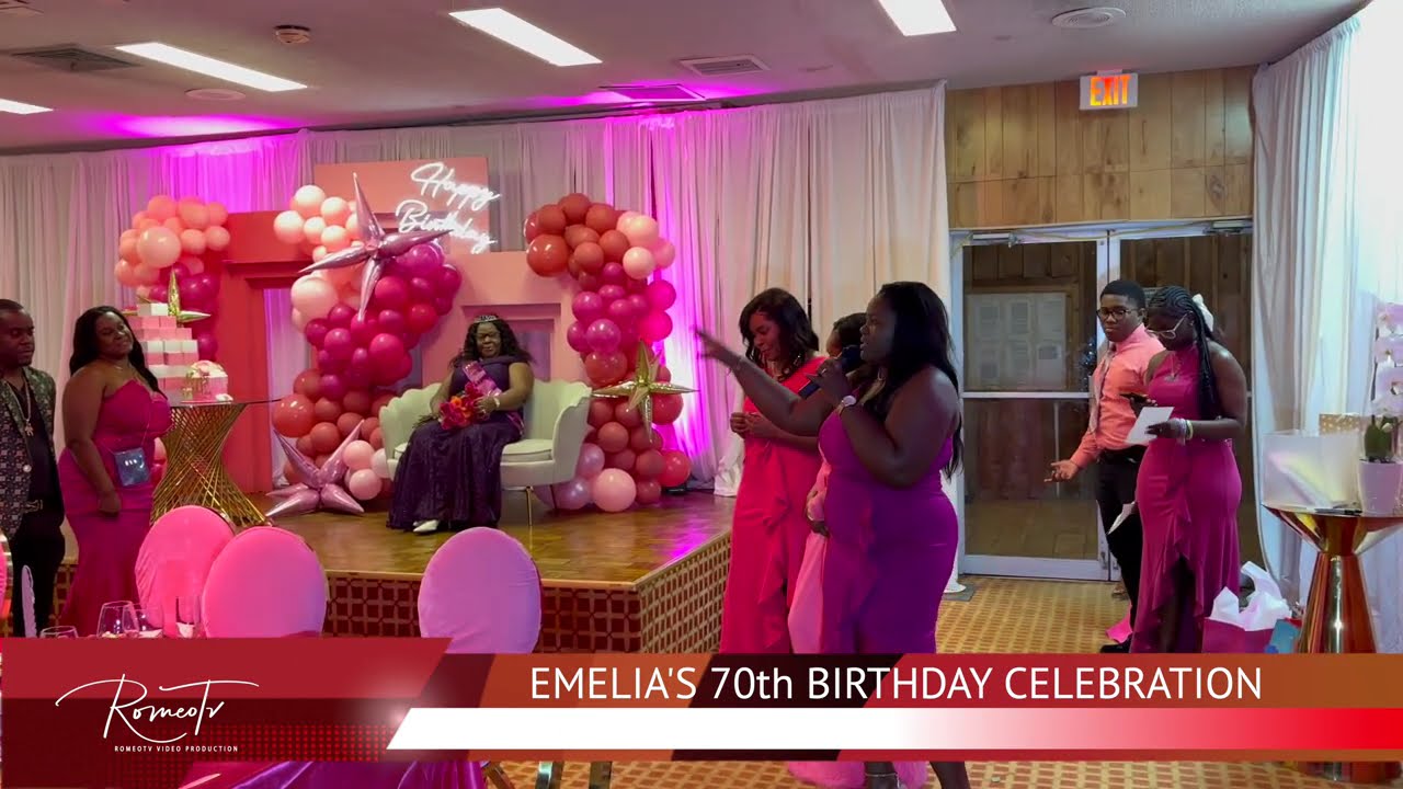 2024 EMELIA'S 70th BIRTHDAY CELEBRATION