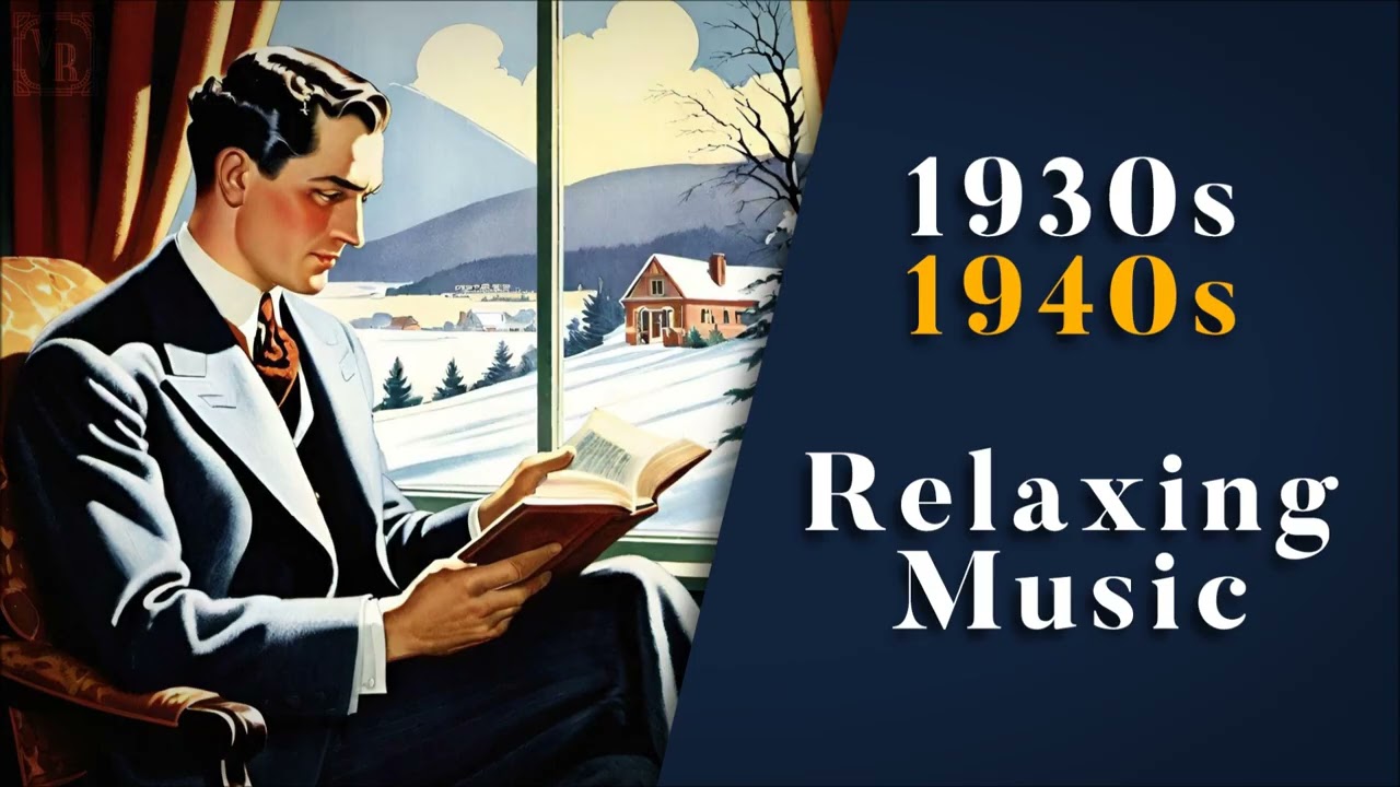Vintage Music For A Cold Winter Day ⛄💤 | 1930s - 1940s Relaxing Music | Nostalgic Swing & Jazz