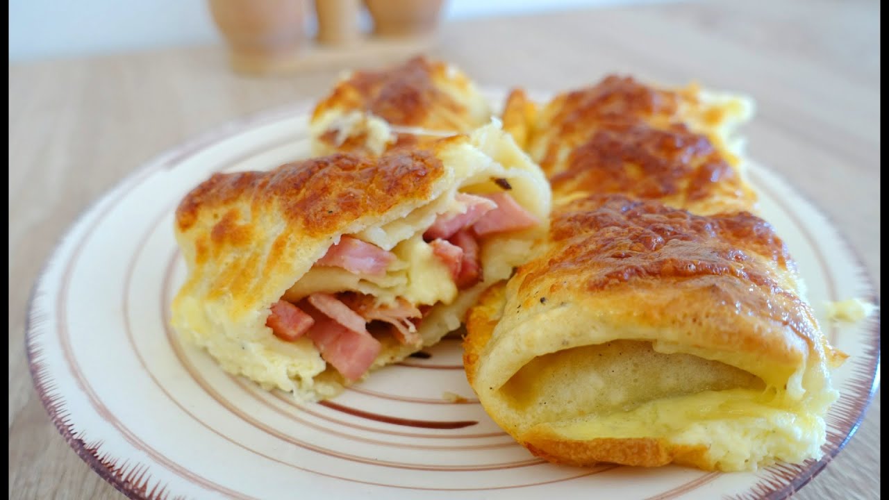 Pancakes with Ham and Cheese | Easy and Tasty!